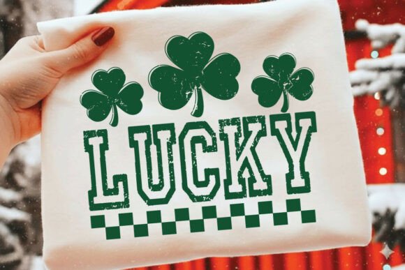 Clover Lucky SVG, St. Patrick s Day SVG