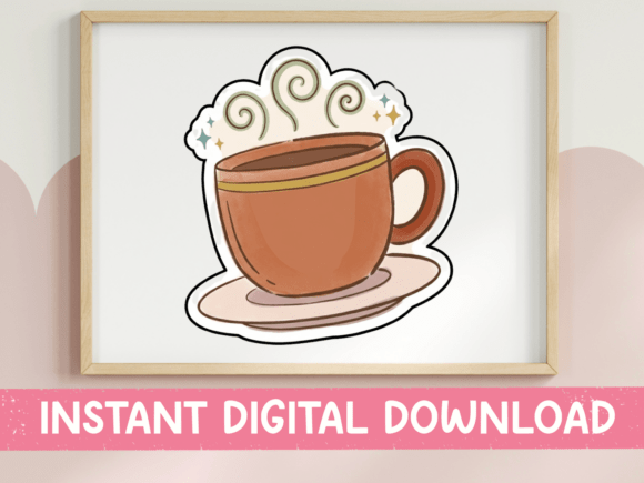 Cozy Hot Cocoa Cup Sticker Embroidery Review