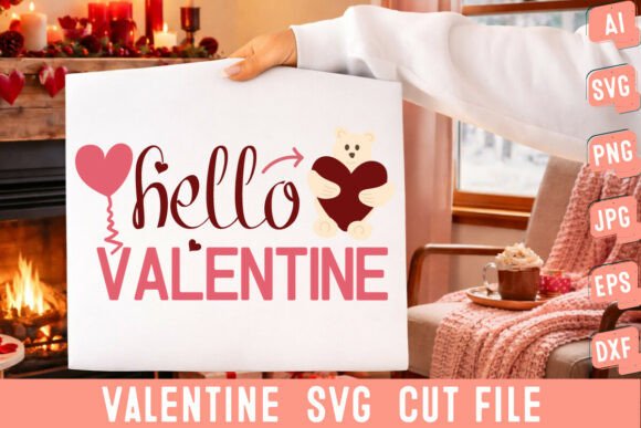 Hello Valentine SVG Cut File Review