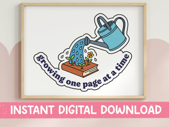 Review: Growing One Page at a Time Book Sticker