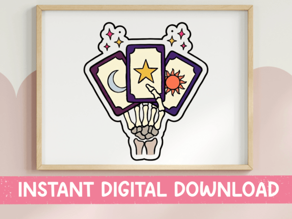 Skeleton Tarot Hand SVG Review