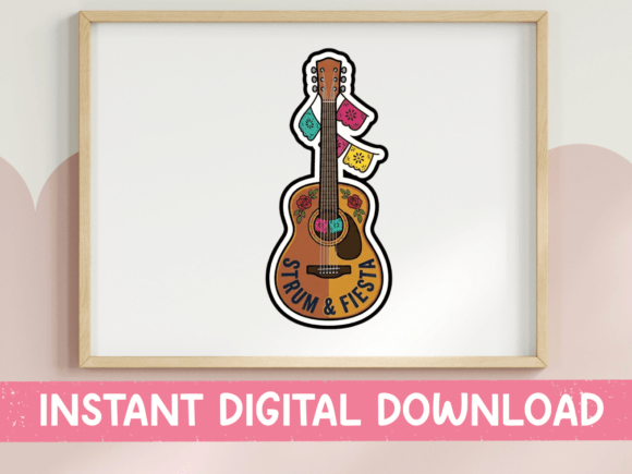 Strum and Fiesta Guitar Sticker Review