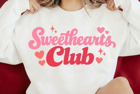 Valentine Sweet Hearts Club SVG PNG Love Review